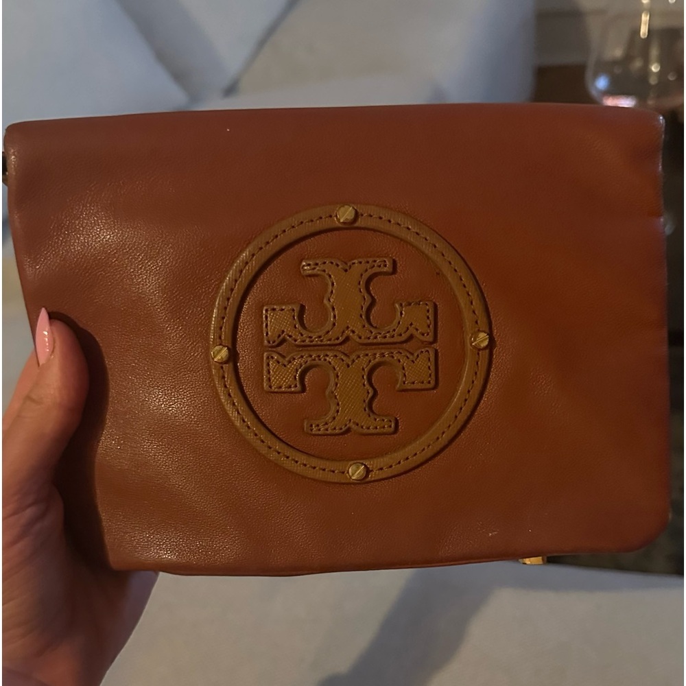 Tory Burch Leather Clutch